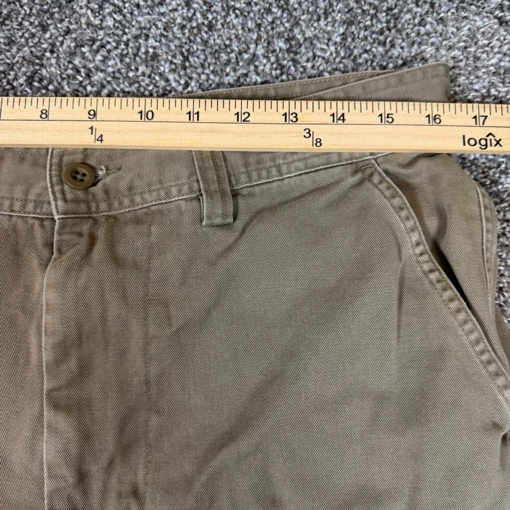 Polo Ralph Lauren Mens Khaki Tan Cotton Twill Cargo Pants 33x30 Straight‎ Leg - Picture 6 of 10